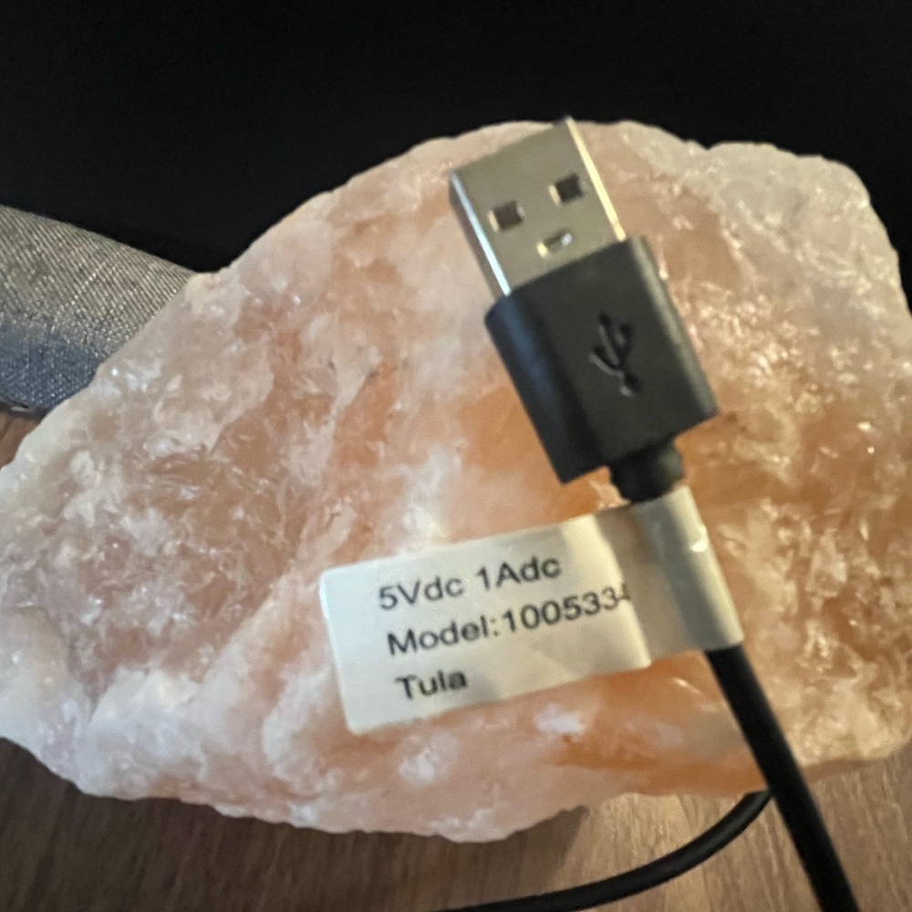 Himalayan Salt Lamp Colorways Color Changing USB Plug - Picture 11 of 13
